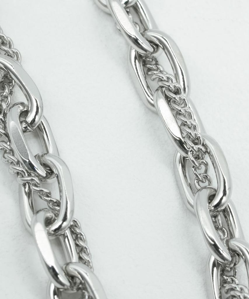 Iamj Armband mit doppelter Kette und Lasche