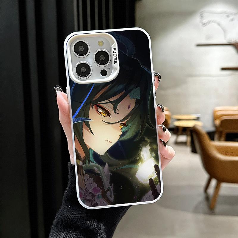 Genshin Impact Xiao Soft Phone Case for iPhone 15 16 17 Pro Max 17Air 16E 14 Plus 13 12 Mini Shockproof Cover Back Shell