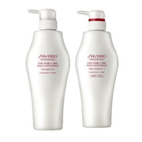 

Shiseido Aqua Intensive Шампунь 500 мл и Лечение 1 500 г