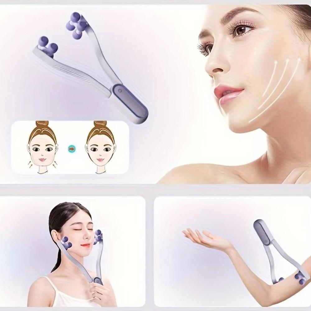 Relaxing Lifting Rolling Face Massager V Shape Manual Face Massager  Daily Skincare