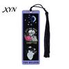 Skull Pattern Bookmark Tarot Card Bookmark, Stainless Steel Skeleton Page Marker, Thin High-definition Printed Metal Book Mark for Students