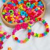 All Kinds of Shape Colourful Acrylic Loose Spacer Beads for Jewelry Making DIY Beaded Material Early Education Accessories