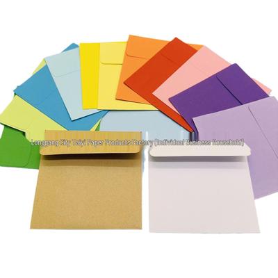 10x10cm Kraft Mini Square Envelopes for Cards or Letters (In Stock)