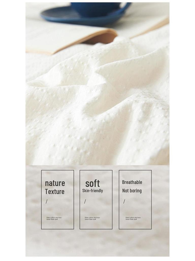 Thickened Soybean Fiber Quilt: Warm, Universal Winter Bedding