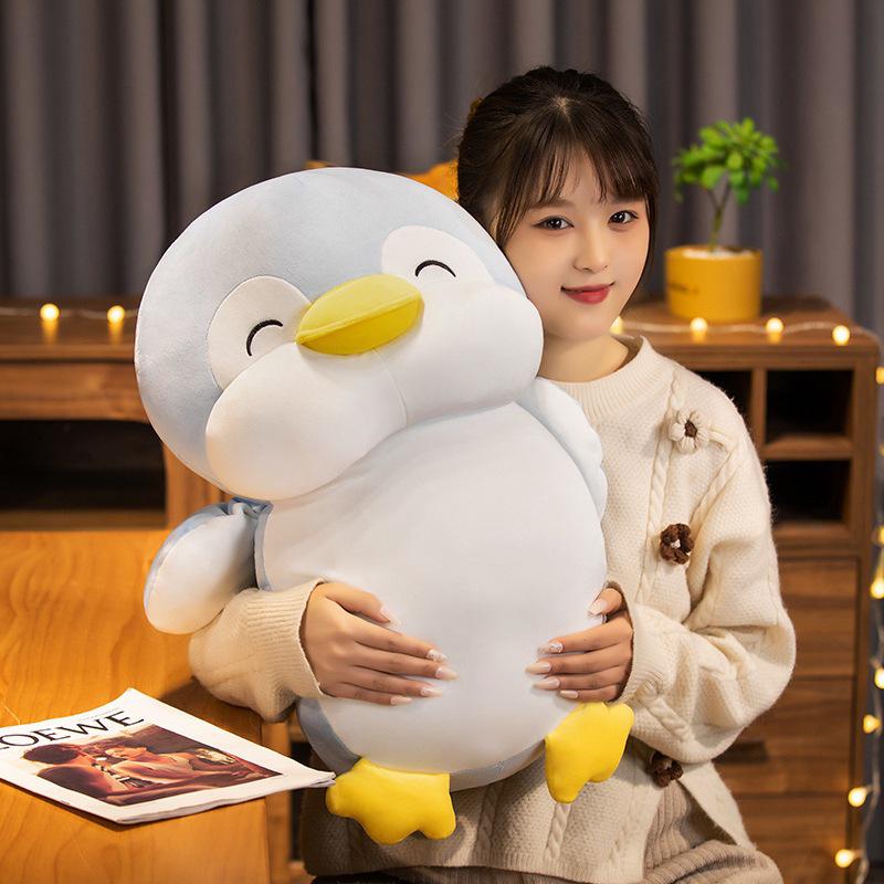 Adorable Penguin Plush Toy - Soft Emperor Penguin Doll, Perfect Soothing Gift for Birthdays