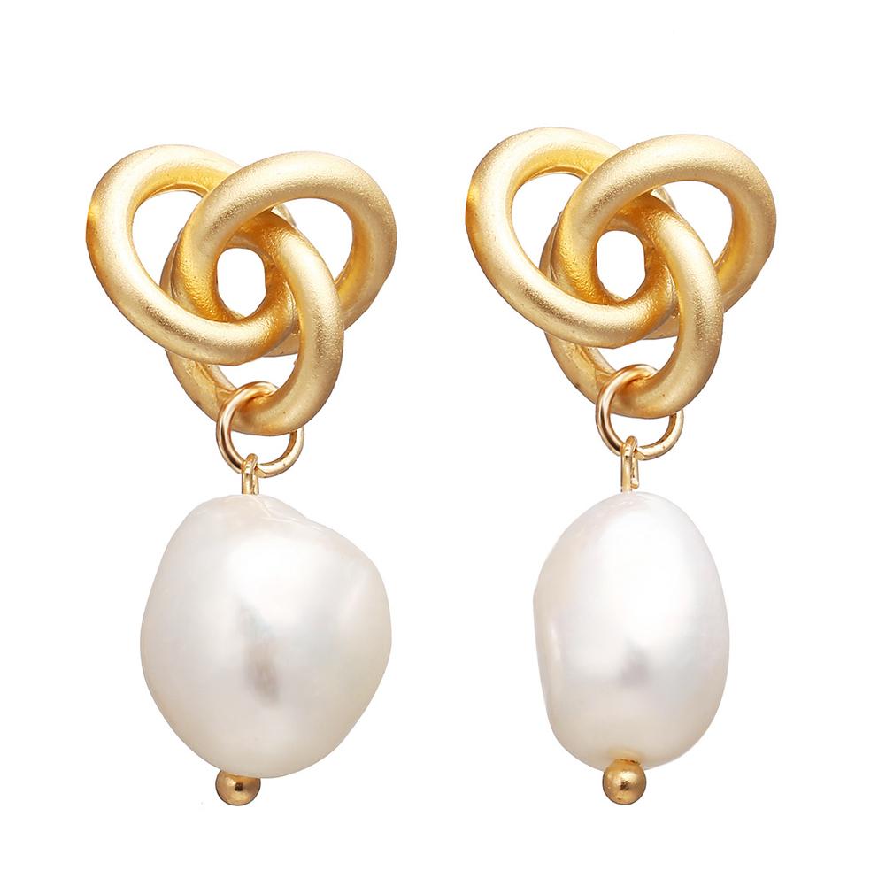 Γυναικεία Κομψά Απλά Μαργαριταρένια Όλα Ταιριάζουν Λεπτεπίλεπτα Σκουλαρίκια