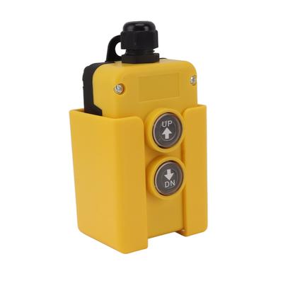 Crane Push Button Switch Dump Trailer Remote Control 12V 4 Wire 3 Wire Up and Down Control Switch for Crane Lifting