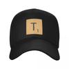 Letter Tile 'T' Baseball Cap Hip Hop Dropshipping sailor cap for men Hat Luxury Brand Caps Male Women's