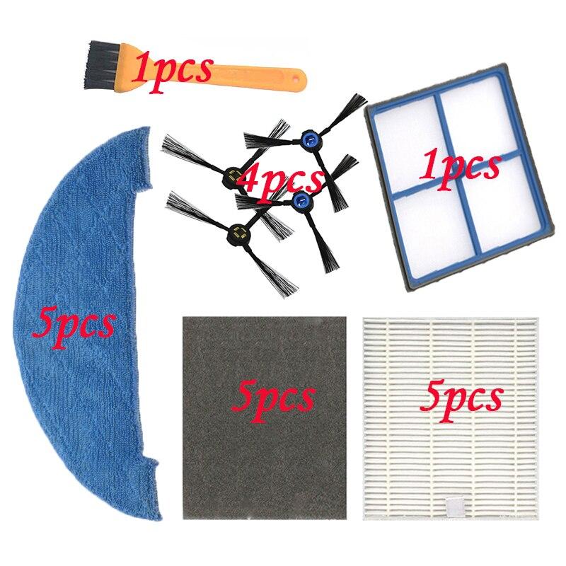 Roboter-Staubsauger HEPA-Filter Seitenbürste Mopp für ilife V8 V8s X750 A7 X800 X785 V80 Roboter-Staubsauger Teile Zubehör