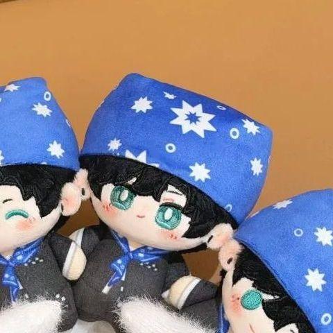 10cm/3.93in Plush Decorative Doll Love and Deepspace Kawaii Game Peripherals Xiao Yi Cotton Stuffed Toy Ornaments Party Supplies