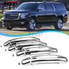 Für Chevrolet Chevy Suburban Tahoe, GMC Yukon XL und Cadillac Escalade: Chrom-Türgriffabdeckungen und Türgriffrahmen
