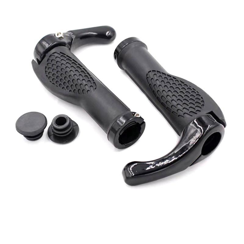 1 Pair Alloy Bicycle Engineering Handle Lock-on Handlebar Cover Handle Bar End Carbon Handlebar