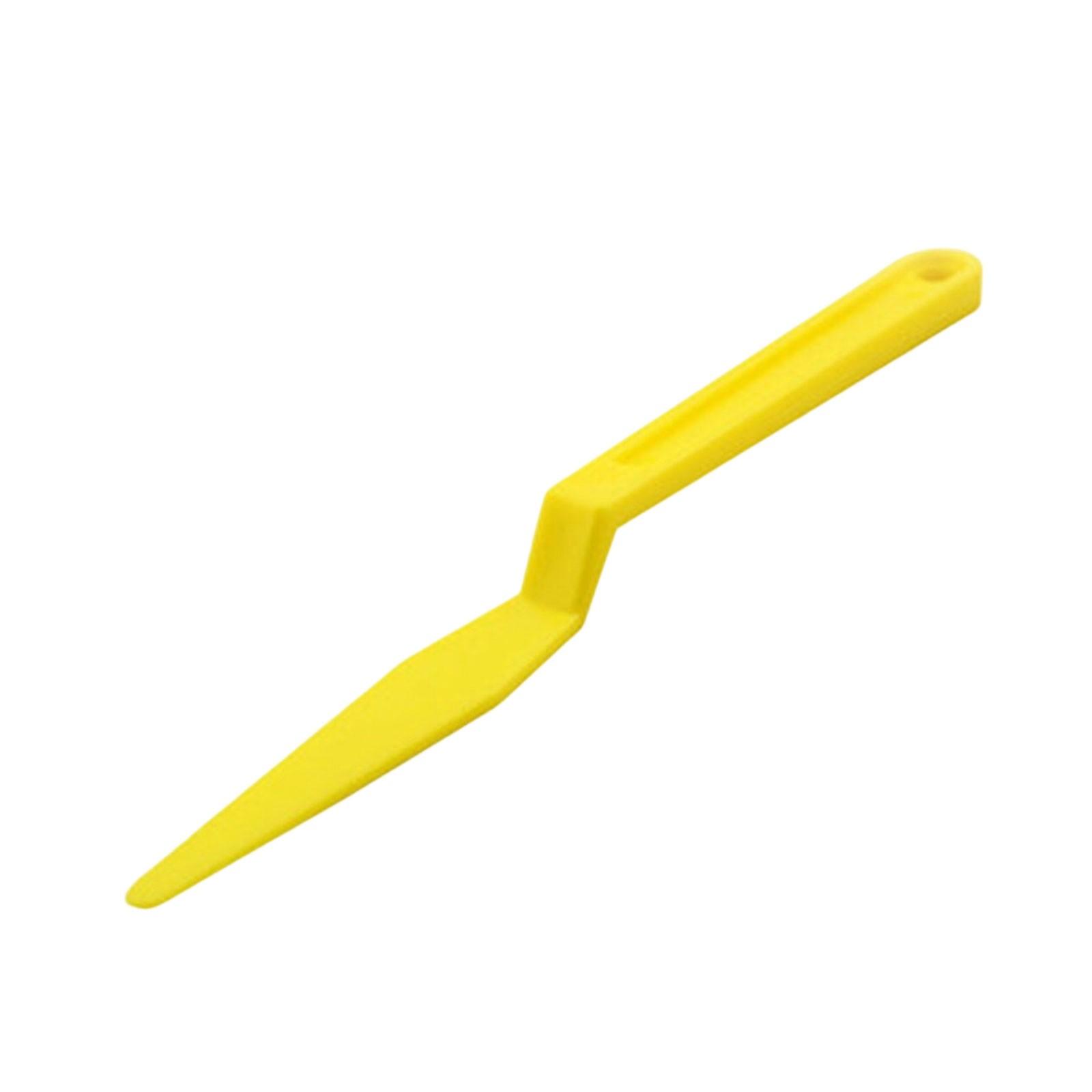 

Инструмент-скребок для автомобильной пленки, полоска, пленка для изменения цвета автомобиля, скребок с желтым краем, скребок для кромок One Size