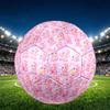Care Bears Print Size 5 Soccer Ball, PU Wear Resistant Football for Match Training and Daily Practice, Birthday Gift for Soccer Fans