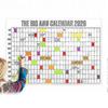 Der Big A## Kalender 2026 - Überformatiger Wandkalender mit Stift & Stickern, 2026 Monatsplaner für Home Office, 33x43 Zoll