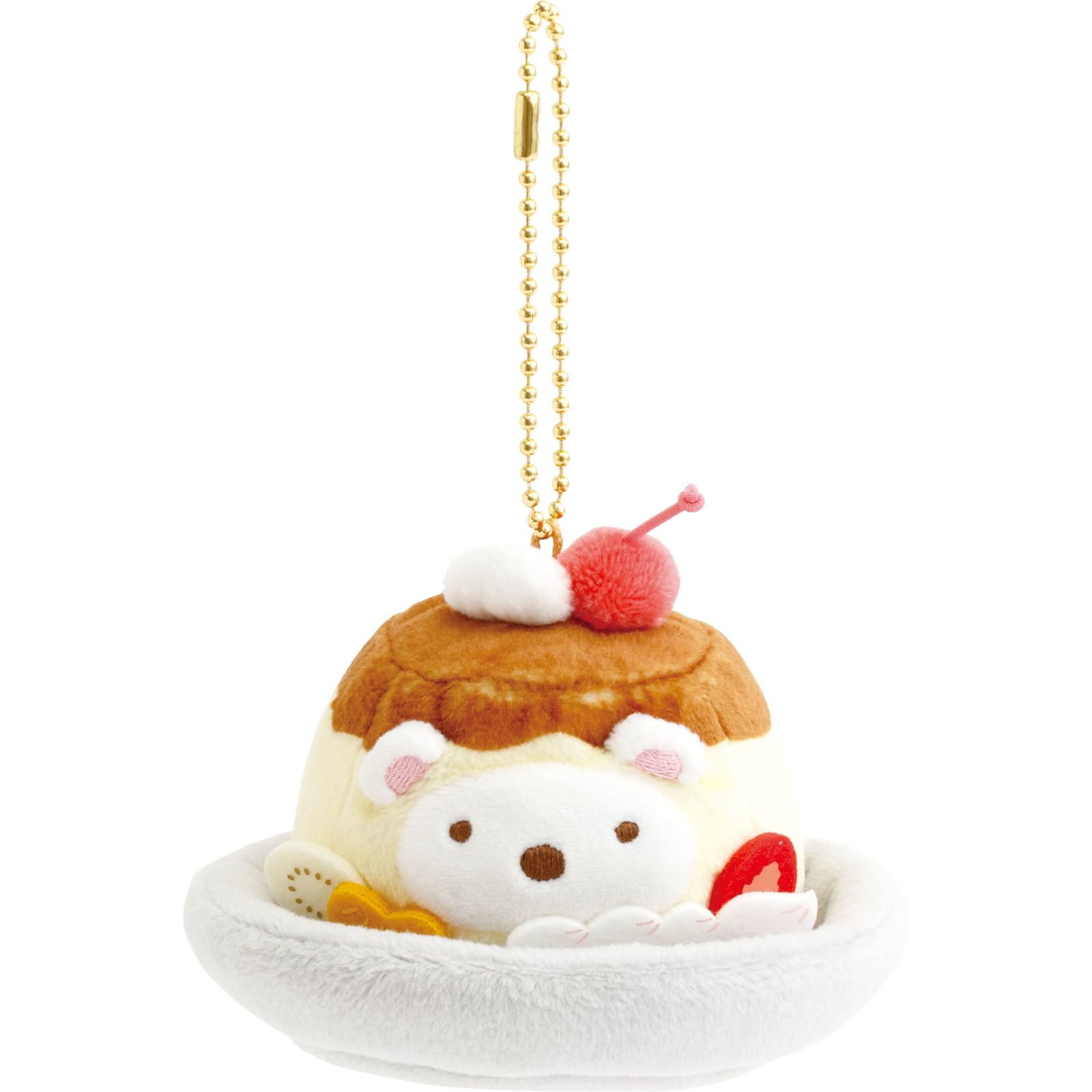 

MV46301 Sumikko Gurashi Collection Fruit Parlor Hanging Plush Toy - Polar Bear