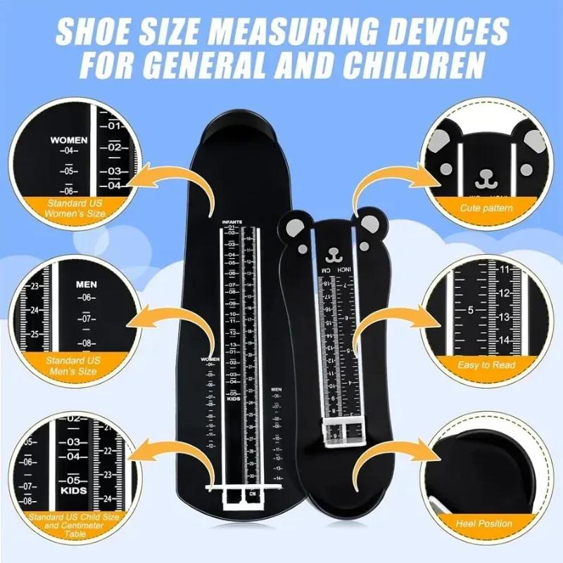 Measuring Tool Baby Adult Foot Ruler Child Adult Foot Length Measuring Device Child Shoe Calculator Baby Shoe