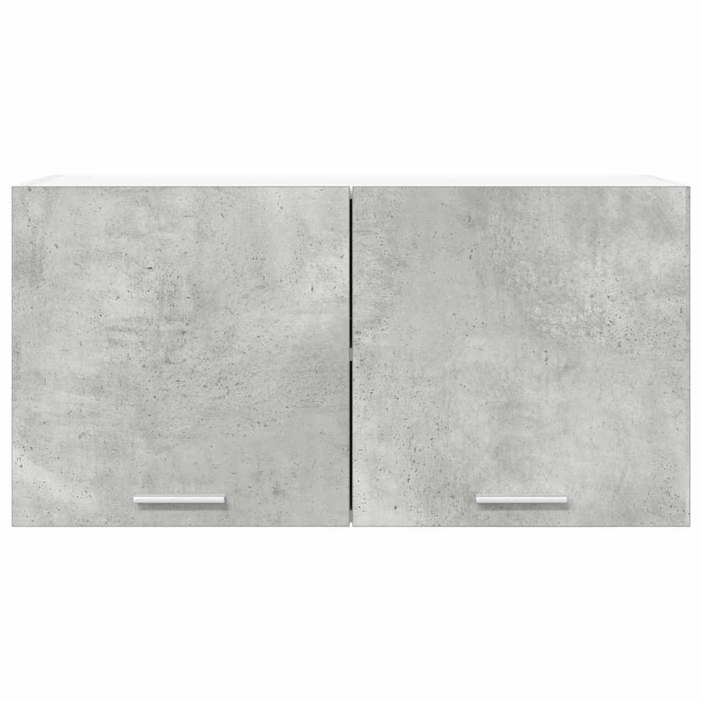 Wall Cabinet Concrete Grey 80 x 31 x 40 cm Engineered Wood