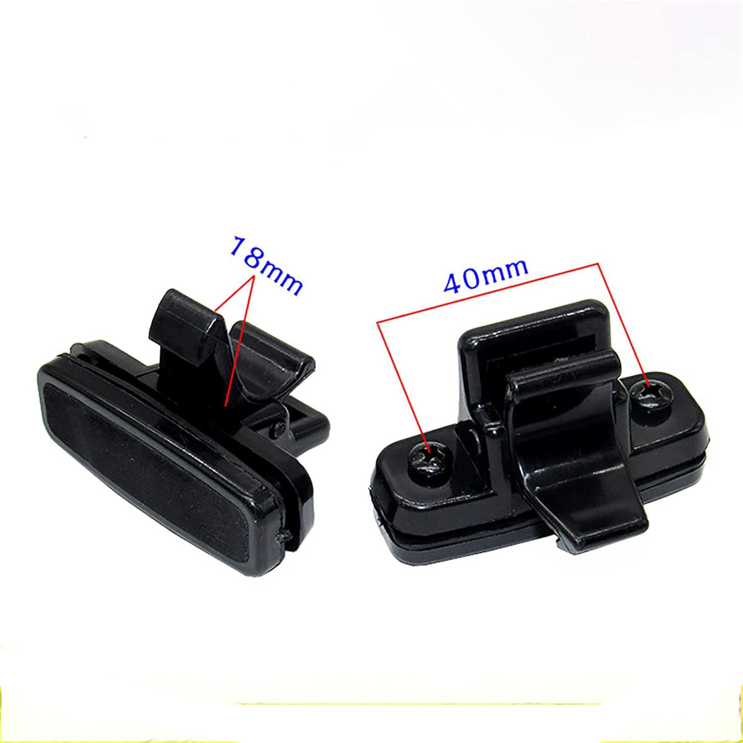 

LICHIFIT 2pcs Window Buckle Cab Door Window Lock Digger Glass Snap Lock Replacement for Kubota 155/161/163/165 Excavator