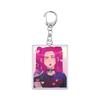 Demon Hunters Huntrix Kpop Saja Boys Acrylic Keychains Jewelry Rumi Zoey Jinu Mira Acrylic Pendant Keyring Decoration Fans Gifts