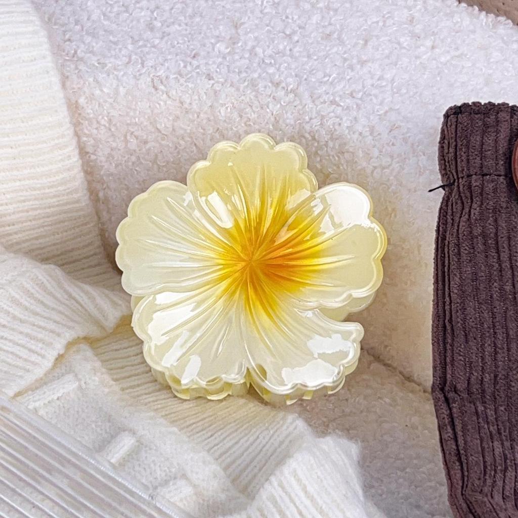 Schicker Sommer Kohlblumen Haarklammer - Elegantes Strandurlaubs-Accessoire
