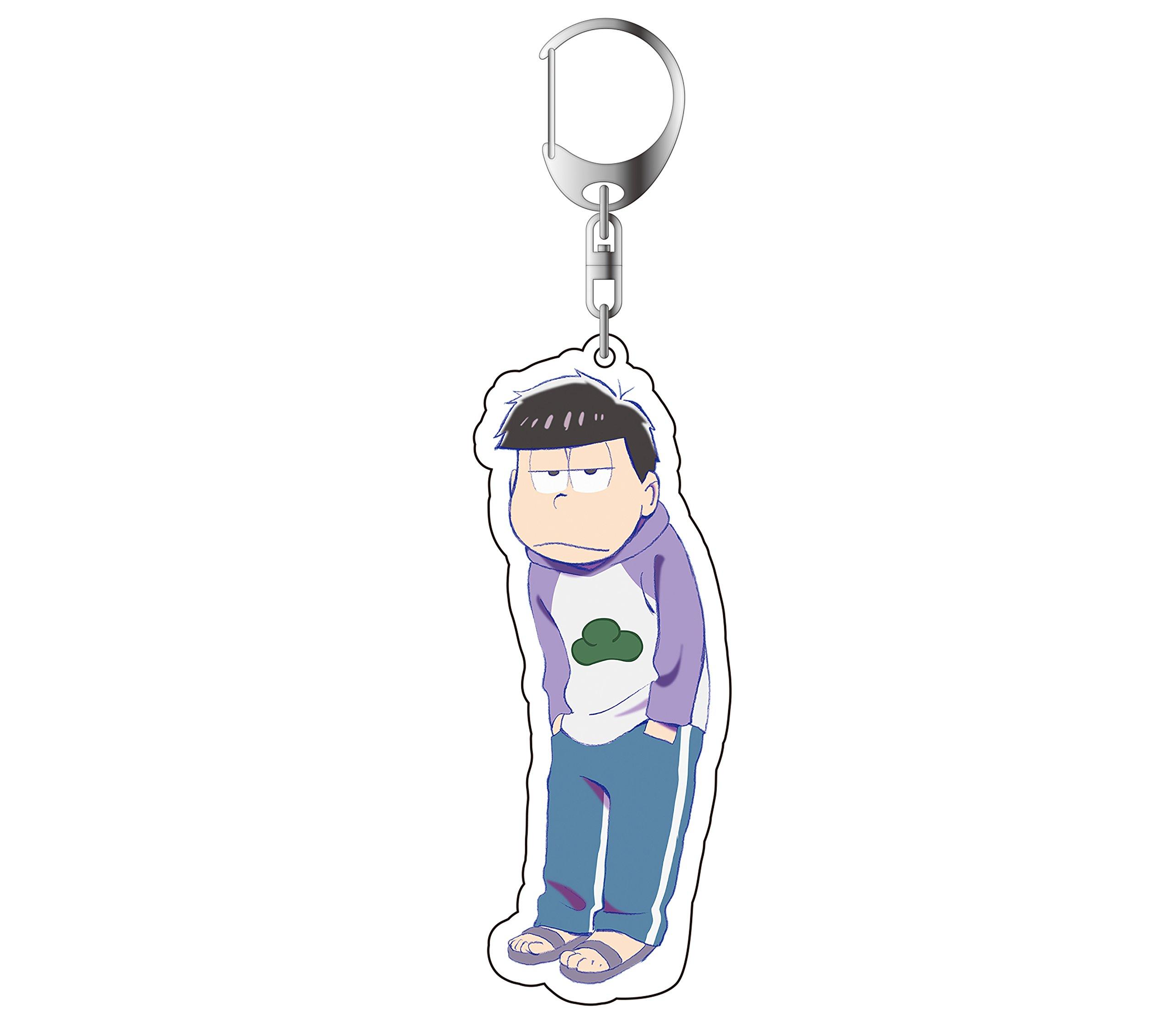 

Ichimatsu Acrylic Keychain Raglan Osomatsu-san Vol.3