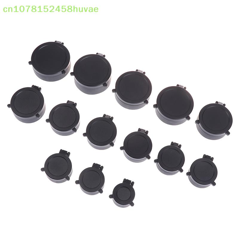 Copriobiettivo a Rilascio Rapido Quick Flip per Cannocchiali da Caccia Calibro 30-64mm Tappo per Telescopio Antipolvere Design a Molla