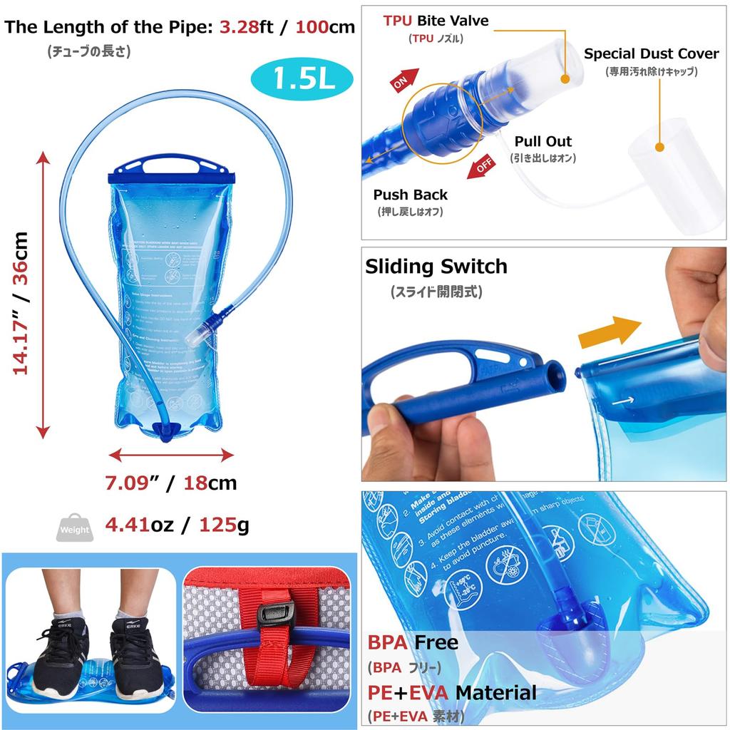 Azarxis Running Trail Running Trail Horská Cyklistická taška, Taška, Hydratace, Maraton, Batoh, Jogging, Běh, Lezení, Batoh, Lehký,