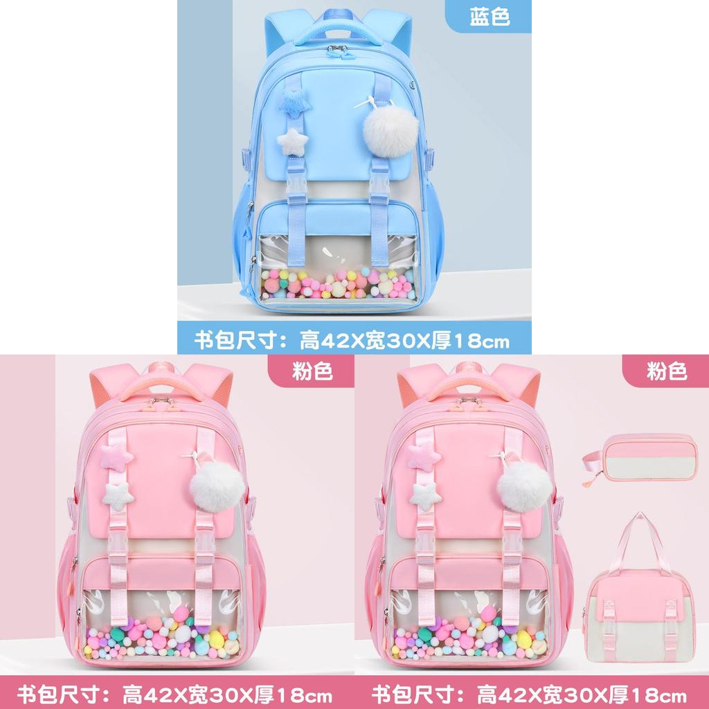 Childrens Oxford Cloth School Backpack With Breathable Adjustable Straps For Kindergarten And Elementary Kids