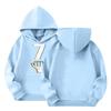 Cute Hoodies For Teen Children Trendy Preppy Hooded Sweatshirts Oversized Long Sleeve Shirts Clothes For Children