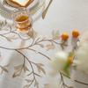 Linen Cotton Blend Rectangular Tablecloth Modern Simple Fringed Tea Table Cover Fresh Style