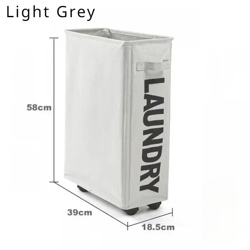 Foldable Laundry Basket Simple Storage Household Oxford Cloth Dustproof Storage Box Large Capacity Dirty Clothes Storage Box