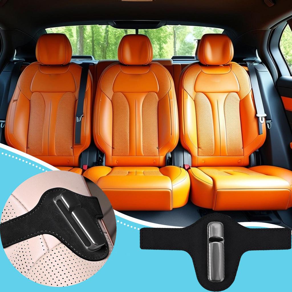 Seat Belt Stopper Non-slip Seatbelt Retainer for Seat Quick-Release Noise-Reducing Fixing Buckle Automobile Interior Accessories