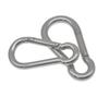 304 Stainless Steel Carabiner Spring Safety Hook for Hoist Runway