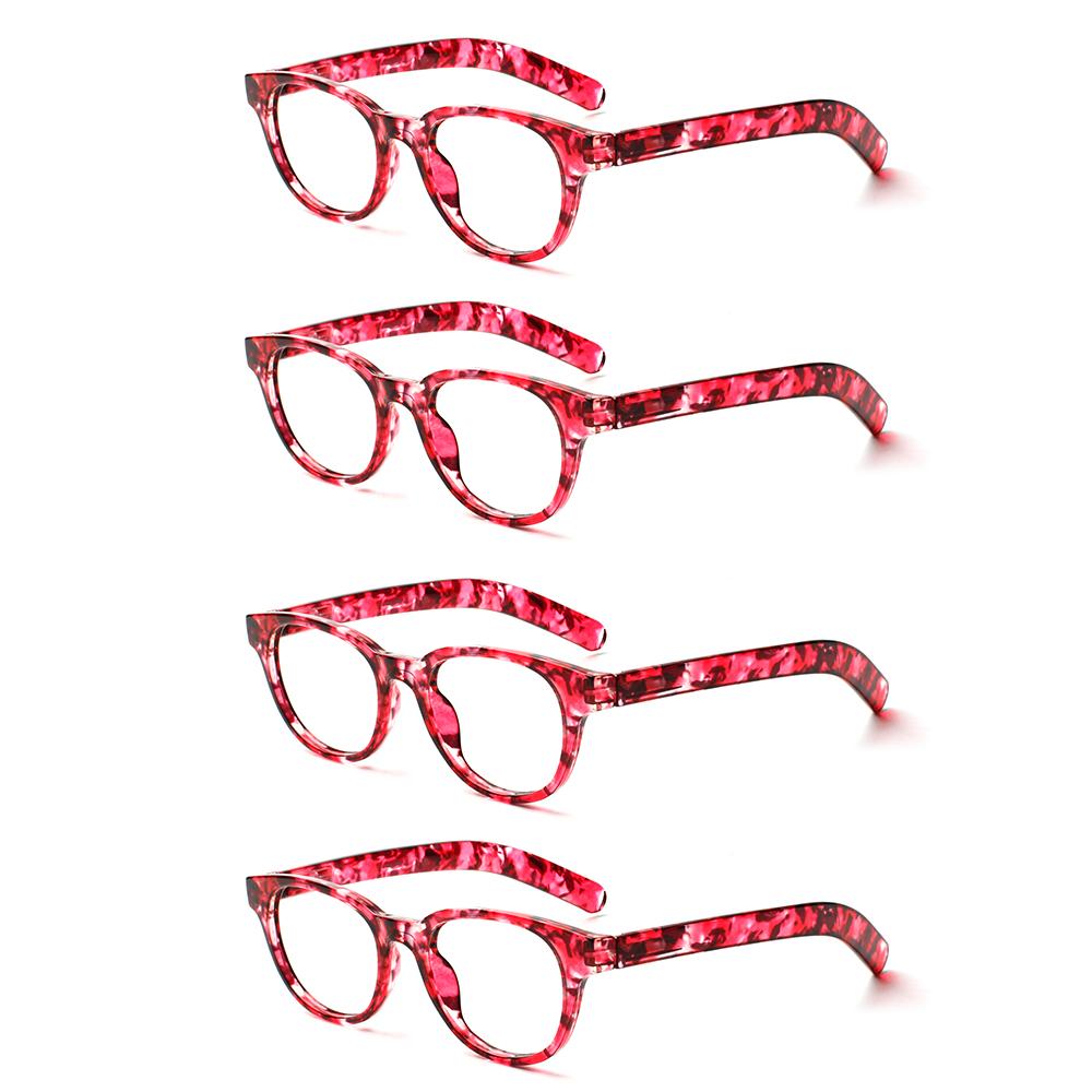 Turezing Fashion Ladies Reading Glasses Personality Print Flower Frame Decorative Eyeglasses +2.0+2.5+3.0+3.5