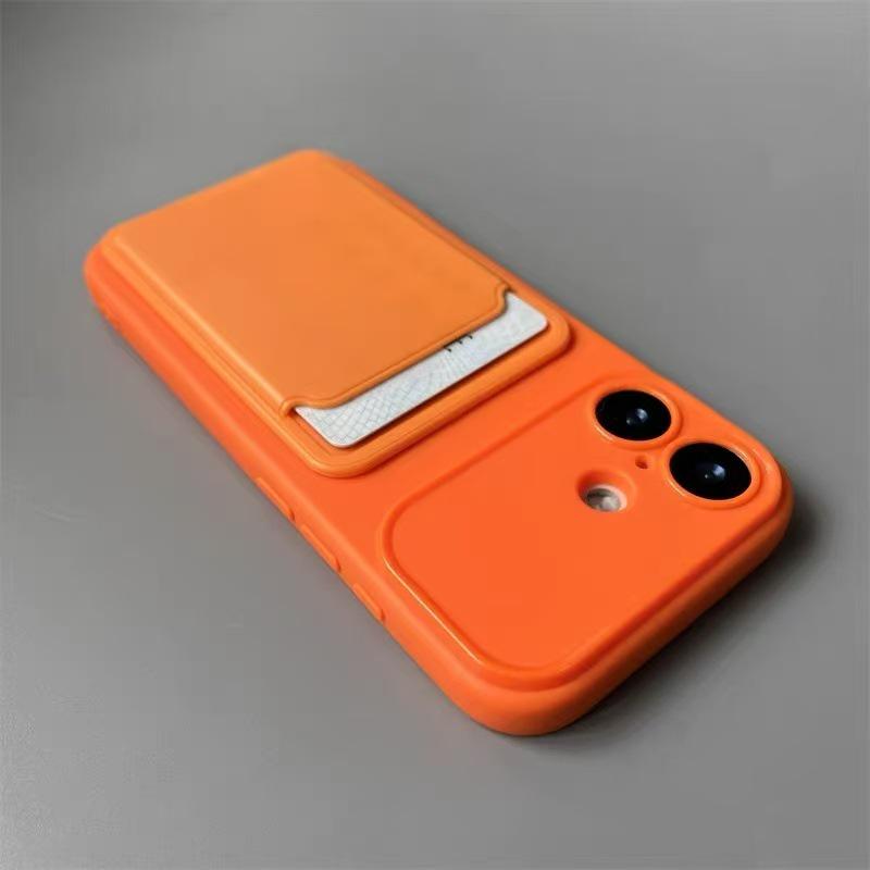

Soft Shell TPU Card Holder Case for Apple Pro Max 14/13/15/16/17 16 Pro