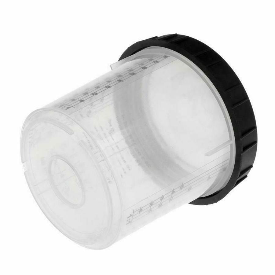 22oz 600ML Disposable Paint Cup H/O Quick Cup With 16X2 External Spray Gun Conne