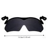 Clipped Edge On Hat Cycling Sunglasses Anti-Glare Clip-On Sunglasses  Hat Brim