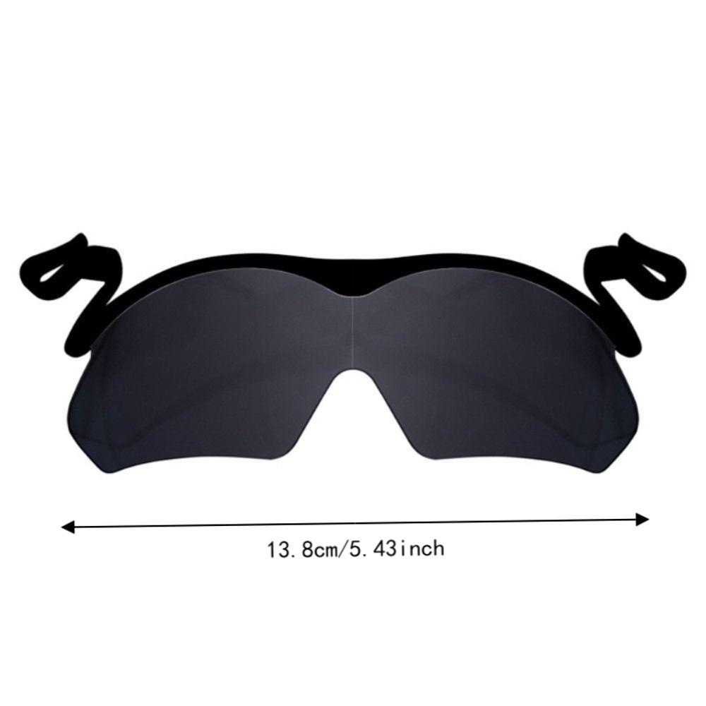 Clipped Edge On Hat Cycling Sunglasses Anti-Glare Clip-On Sunglasses  Hat Brim