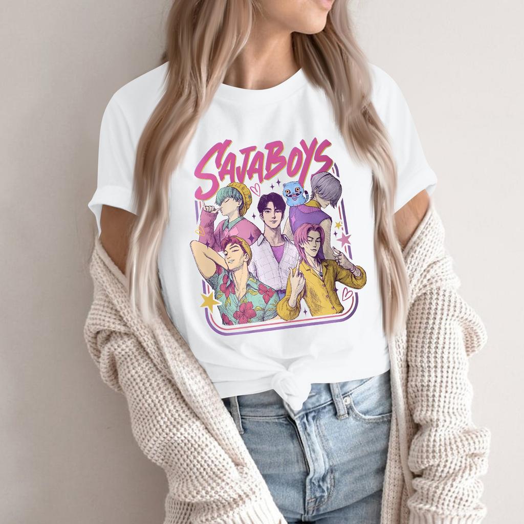 Women's Round Neck Short Sleeve T-shirt Casual Loose Top