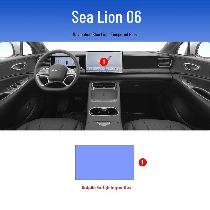 BYD Seagull 06dmi EV Central Control & Screen Tempered Film Interior Accessory