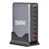 500W Gallium Nitride Multi-Port PD100W Fast Charger for Desktop and Phone