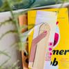 with Tassel Bookmark Funny Wooden Craft Book Clip Pagination Mark Office