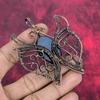 Shungite Pendant Copper Wire Wrapped Pendant Butterfly Jewelry Genuine Gemstone Pendant Dainty Copper Jewelry Wedding Gifts Handmade Pendant