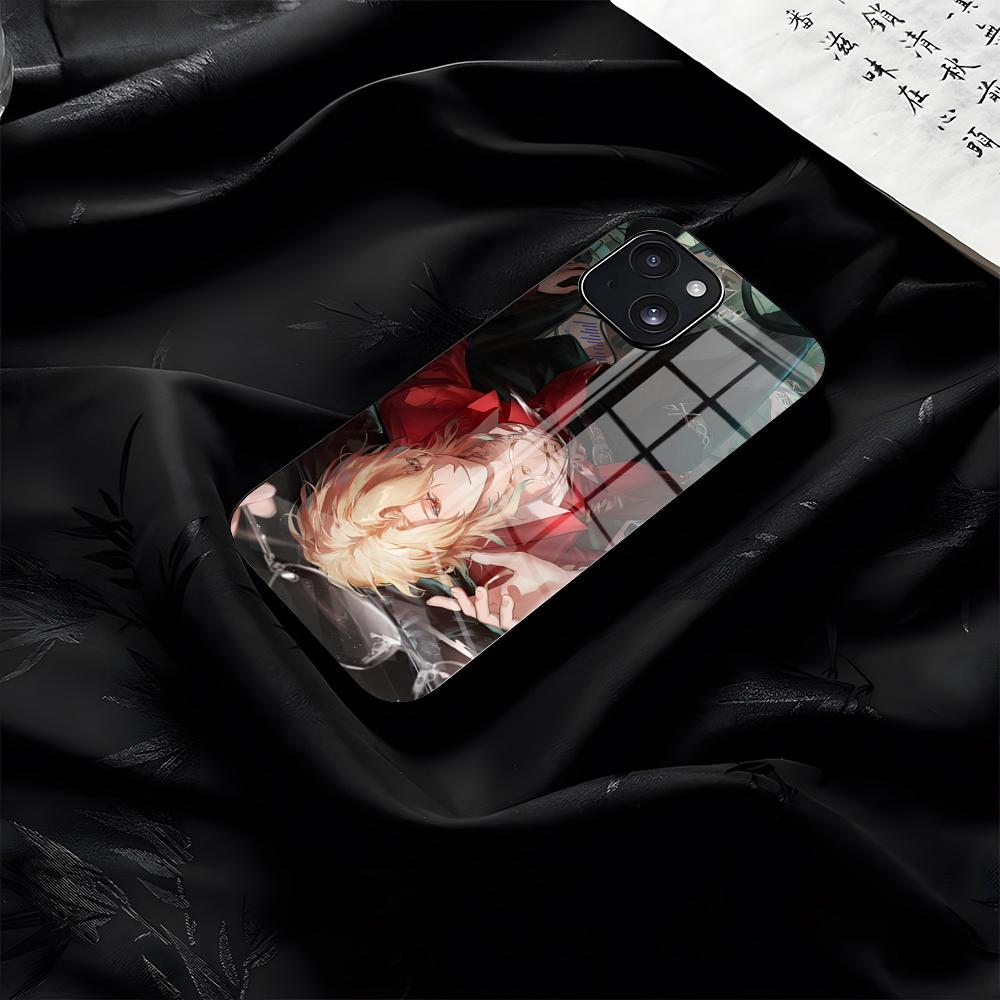 Wuthering Waves Luuk Herssen Phone Case For IPhone 17 Pro Max 16 15 14 Pro Max 13 11 Plus Glass Cover