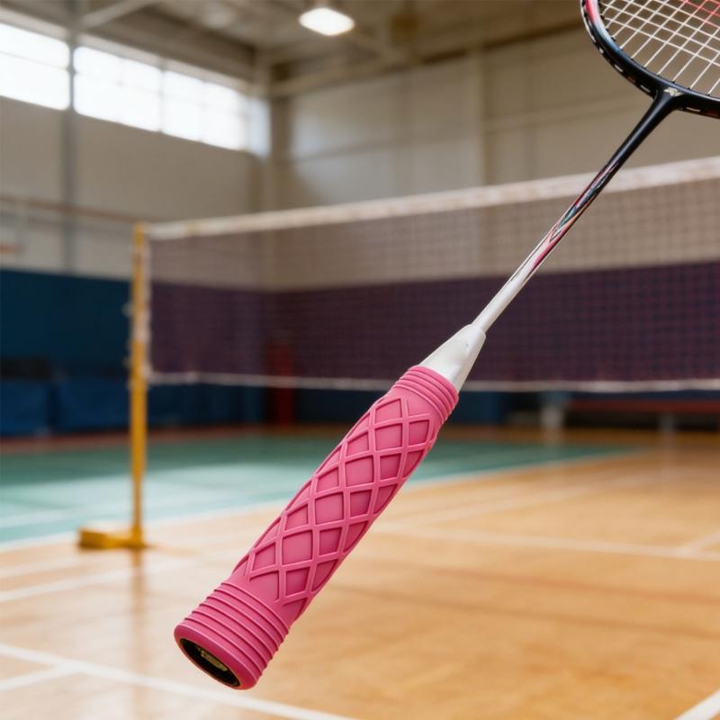 Silicone Pickles Ball Paddles Grip Cover NonSlip Pickles Ball Racket Handle Sleeve For Enhances Comfortable Enduring