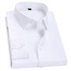 Men's Slim Fit Non-Iron Long Sleeve White Dress Shirt