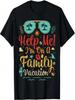 Retro Style Help Me I'm On A Family Vacation T-Shirt