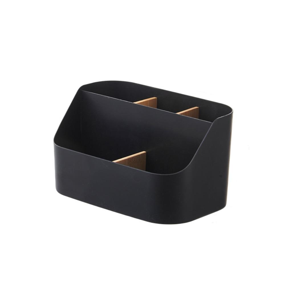 Durable 5 Grids Desktop Storage Box Divided Detachable Desktop Organizer Large Capacity Multi-function Cosmetics Storage Rack