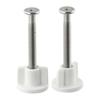 Toilet Lid Accessory Rubber Bungs Slide Top Fix Toilet Screws Nut